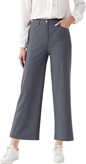 Grey Straight Fit Trouser