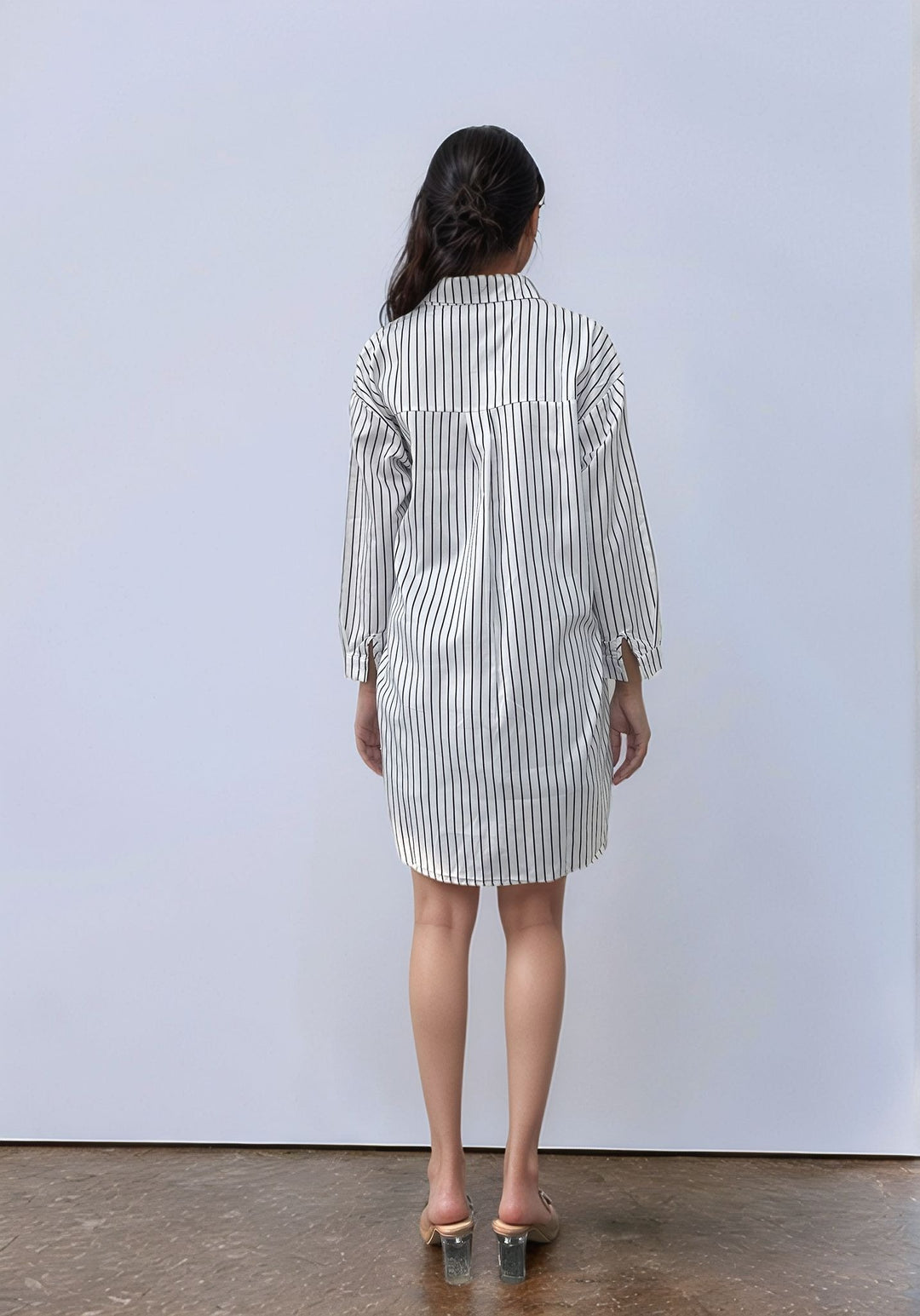 White Longline Oversized Shirt