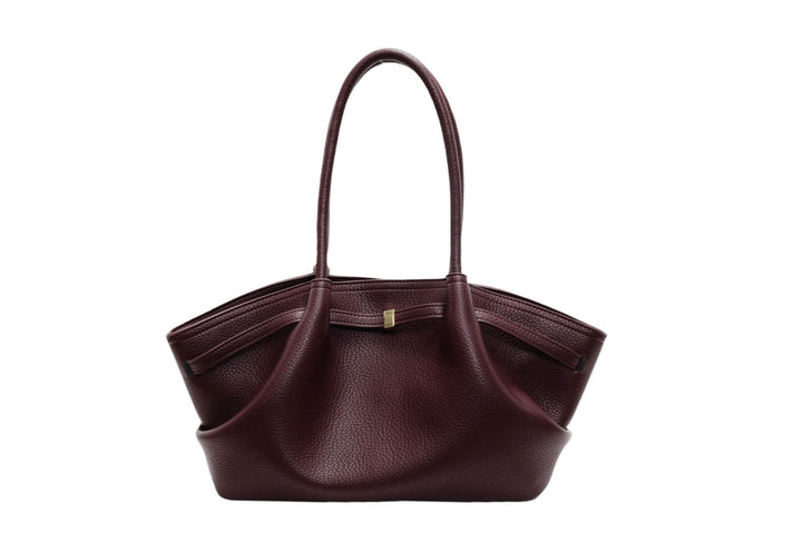 Red Curveline Shoulder Bag