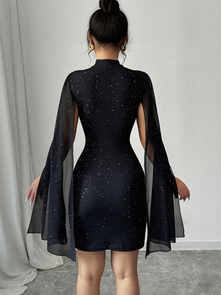 Black Batwing Dress