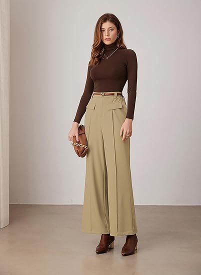 Straight Fit Khaki Trouser