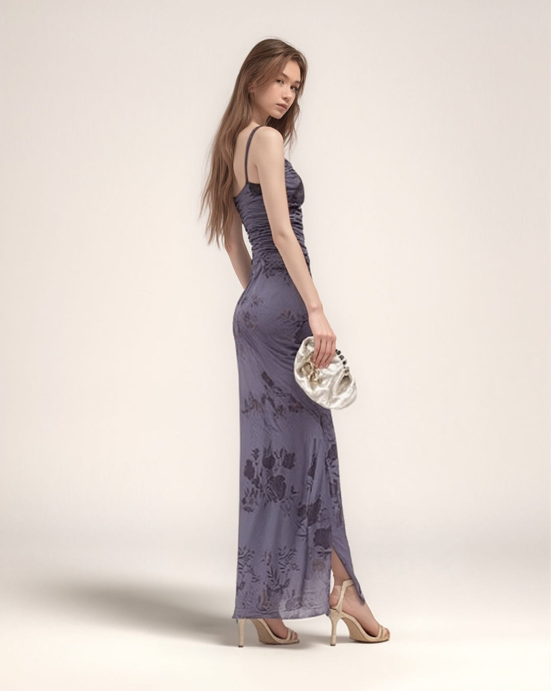 Bold Printed Bodycon Maxi
