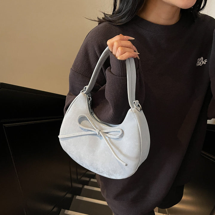 Blue Moon Lit Bow Cross Bag