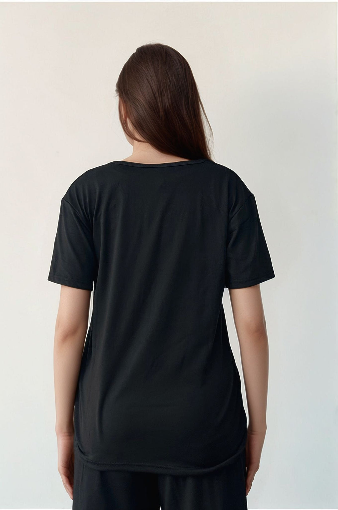 Regular Black Graphic T-Shirt
