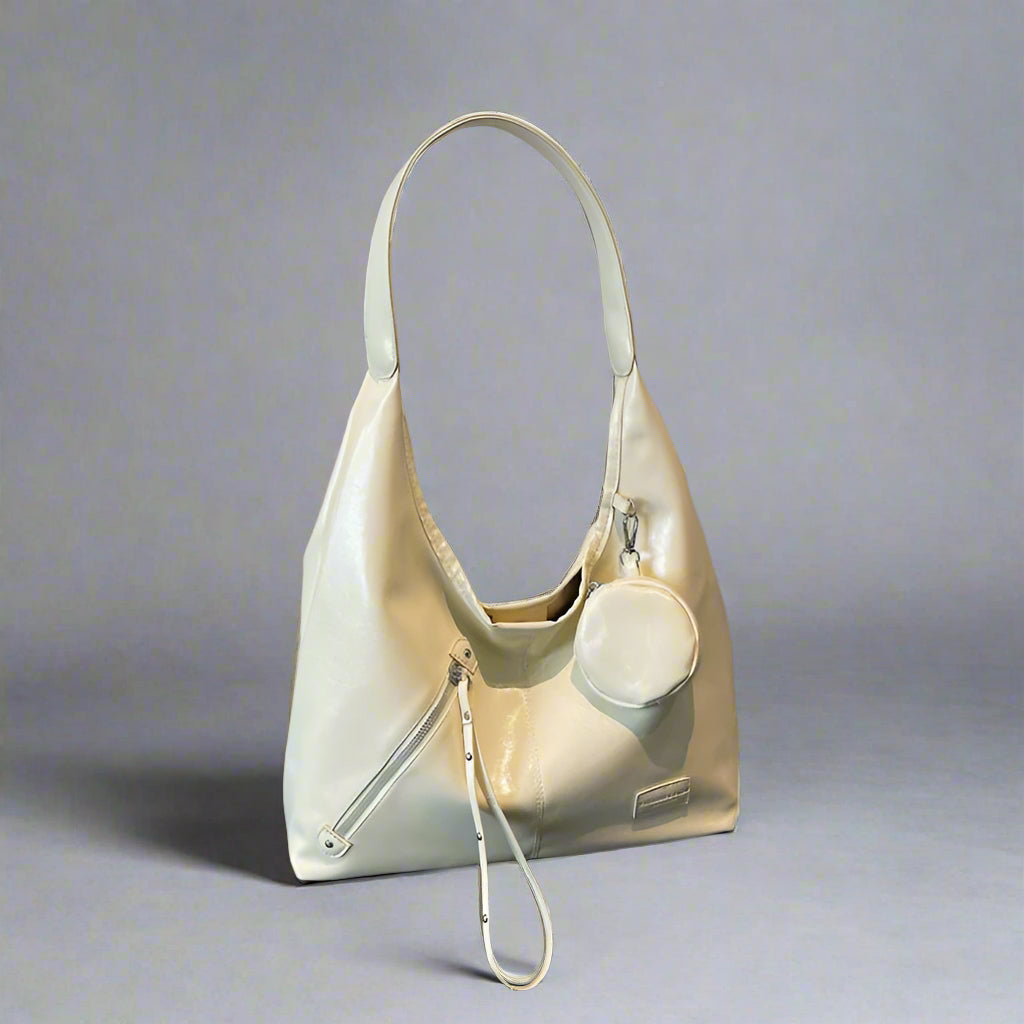 Yellow Hobo Tote Bag