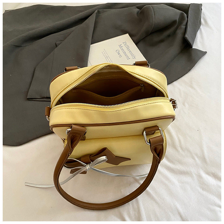 Yellow Bow Knot Handbag