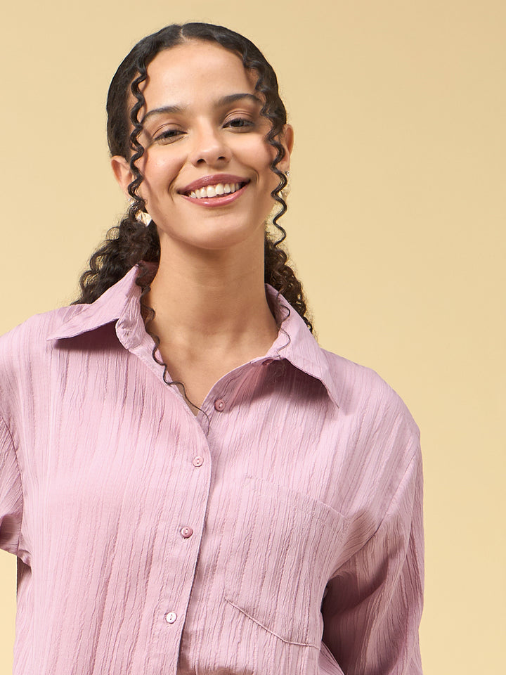 Lilac Relaxed Fit Shirt
