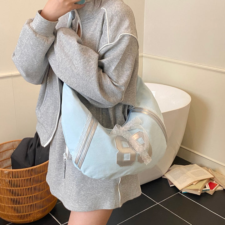 Blue Old School Shoulder Bag