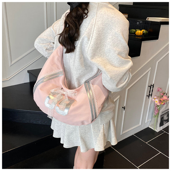Pink Old School Shoulder Bag