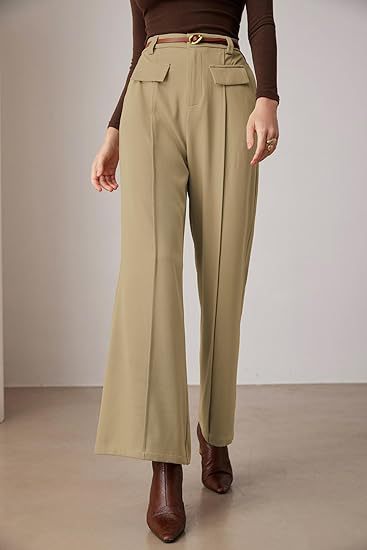 Straight Fit Khaki Trouser