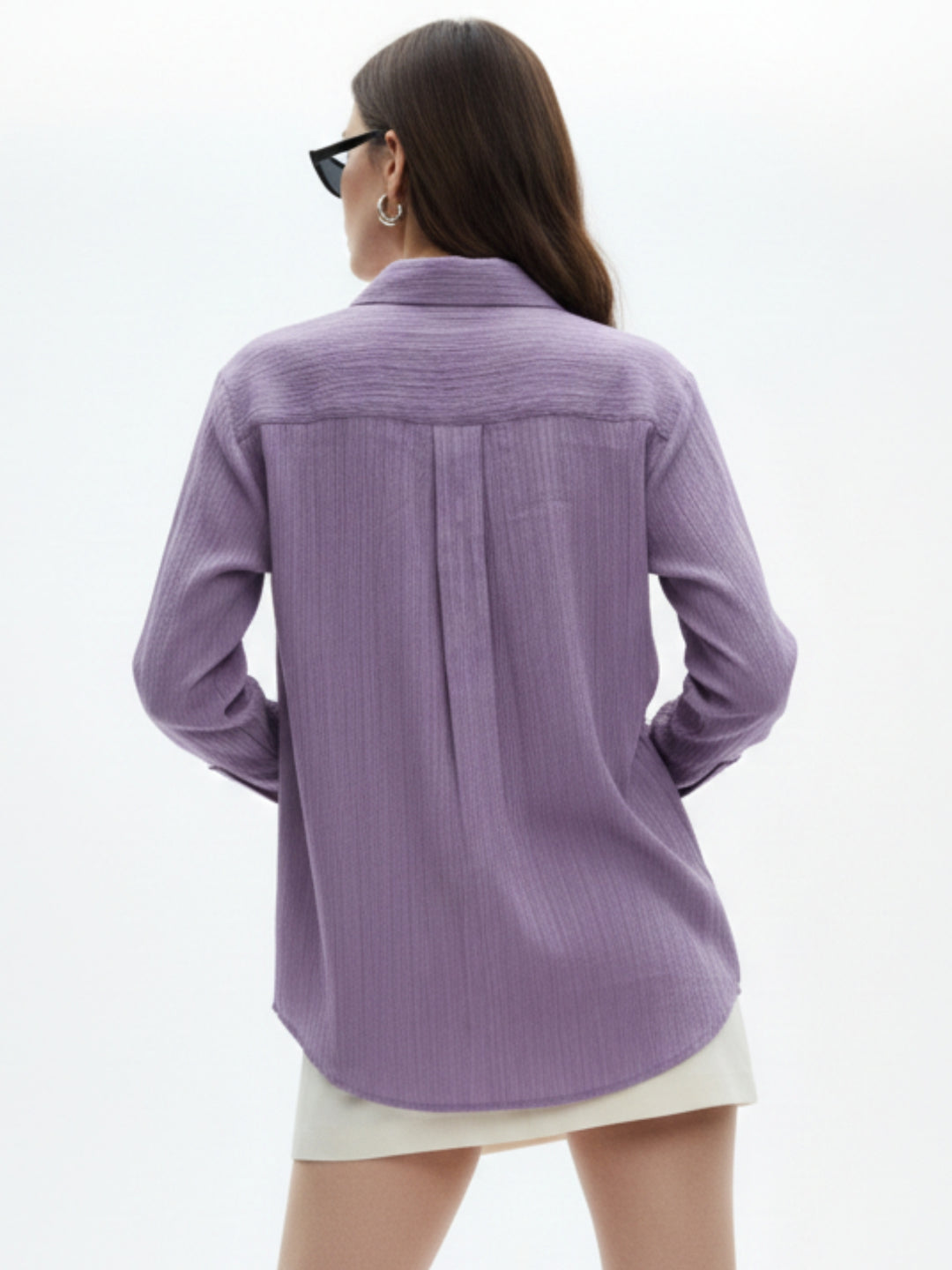 Purple Relaxed Fit Shirt