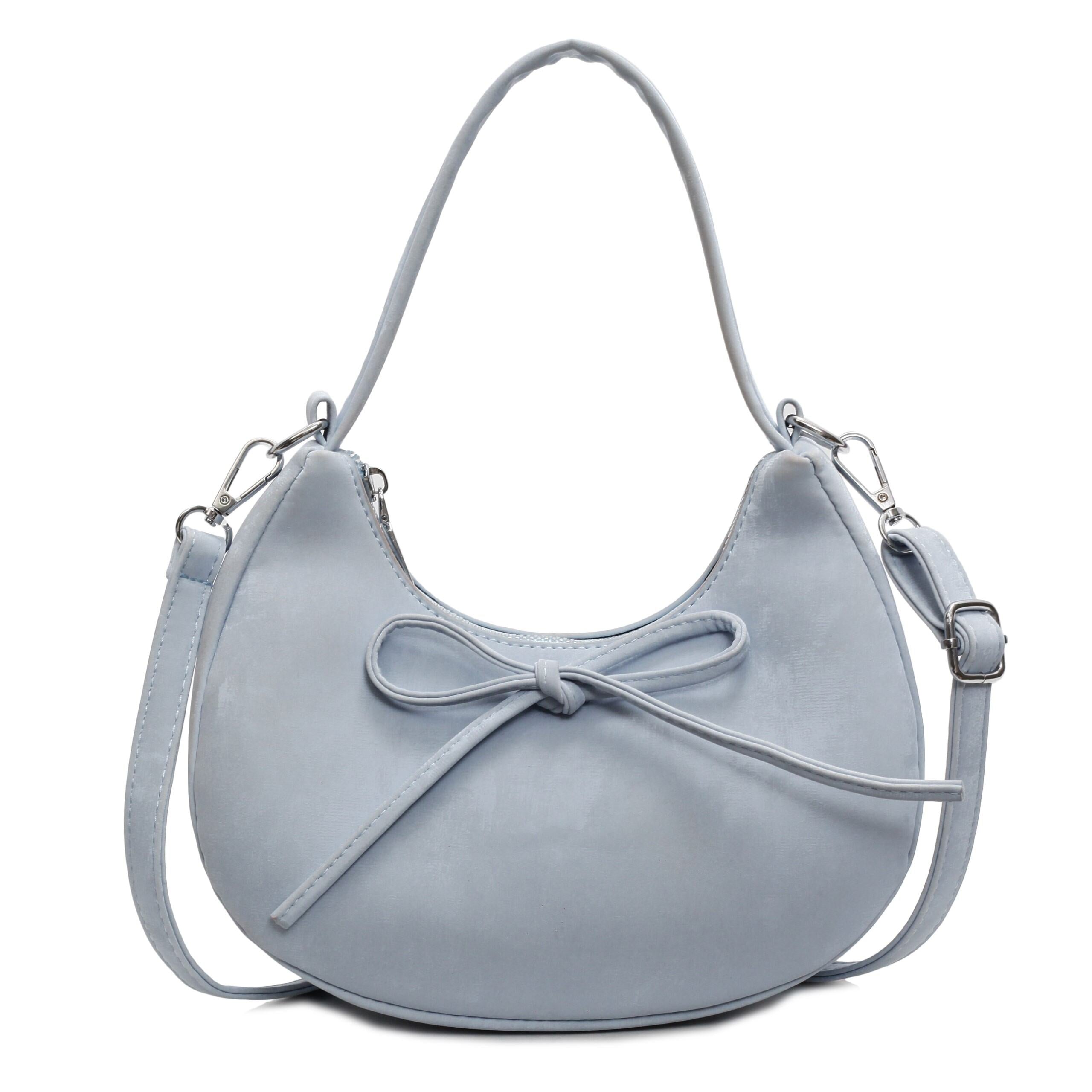Blue Moon Lit Bow Cross Bag