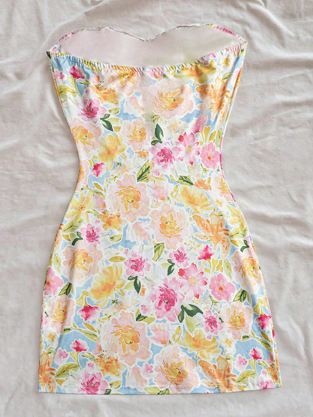 Multi Off Shoulder Floral Dress