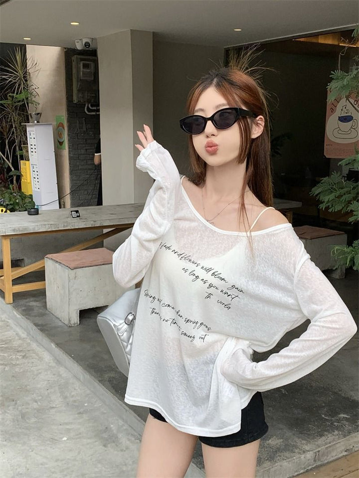 White Off Shoulder Tshirt