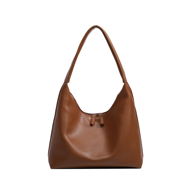 Tan Soft Slouchy Shoulder Hobo