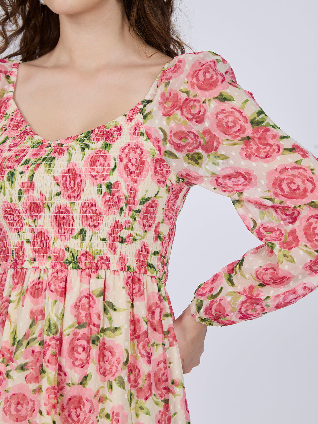 Multi Tiered Midi Dress