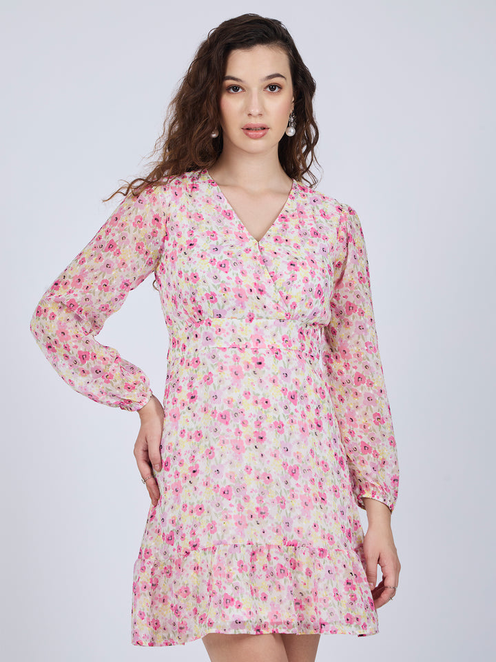 White Mini Aline Dress