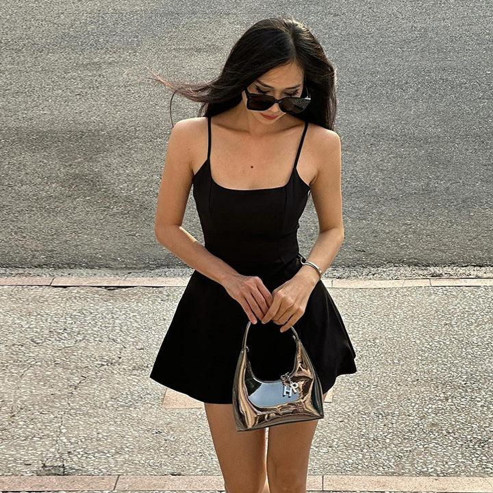 Black  Skater Dress