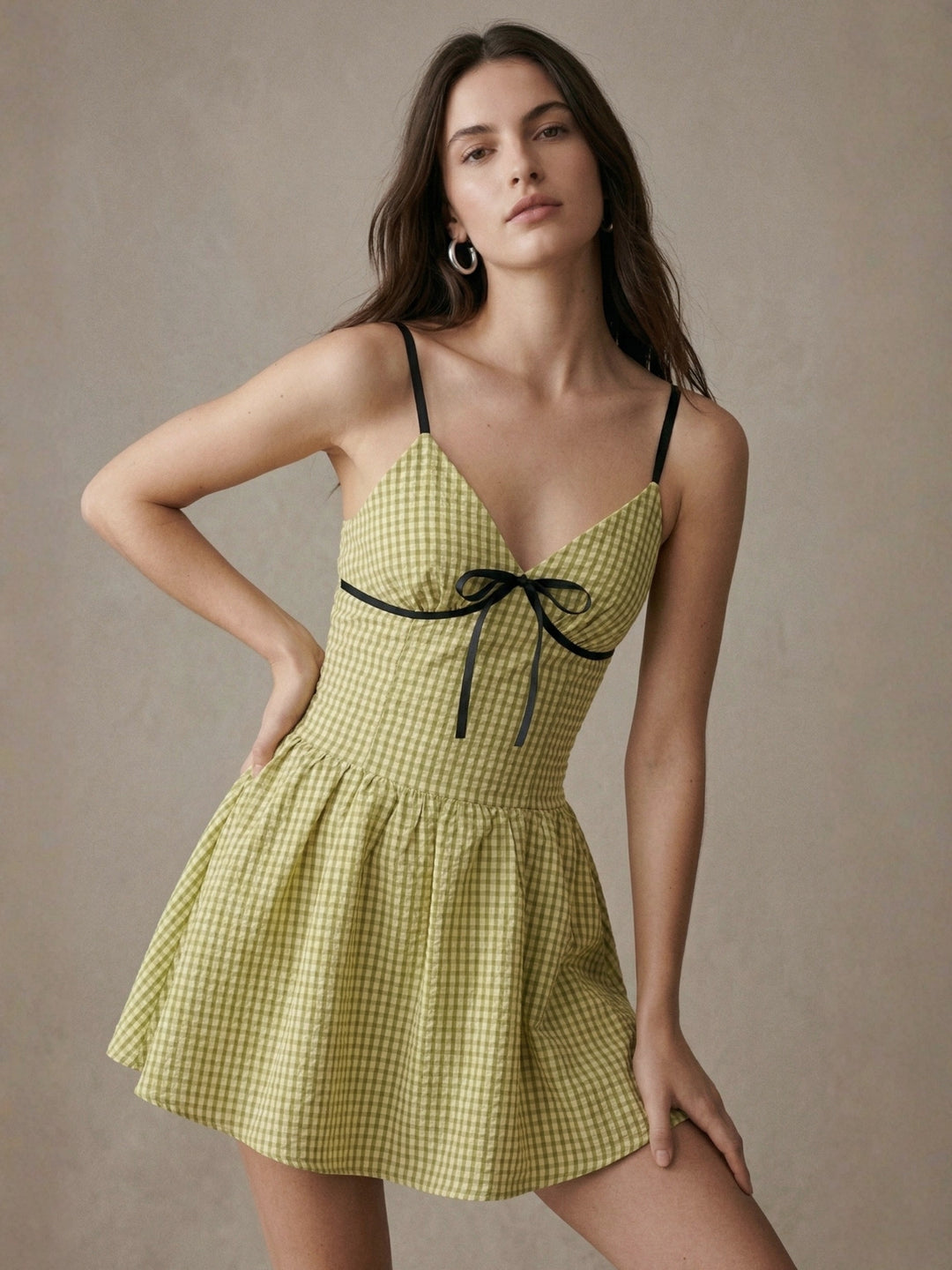 fitted checkered dress Antonella Strapless Bridal Mermaid Gown – StyleMissus main image 1