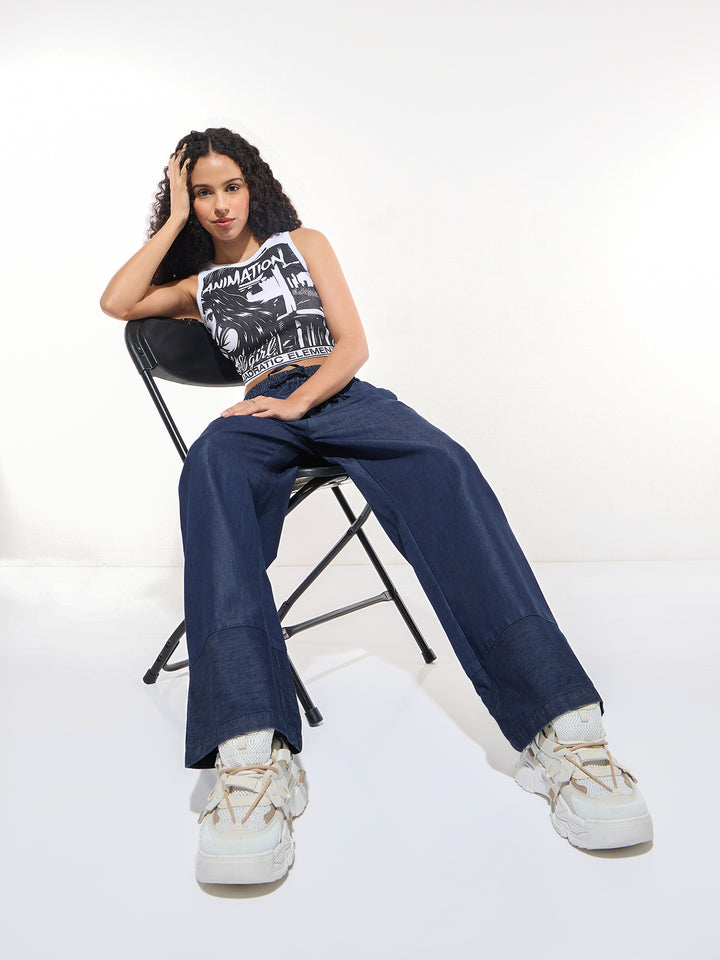 Blue Denim Trousers