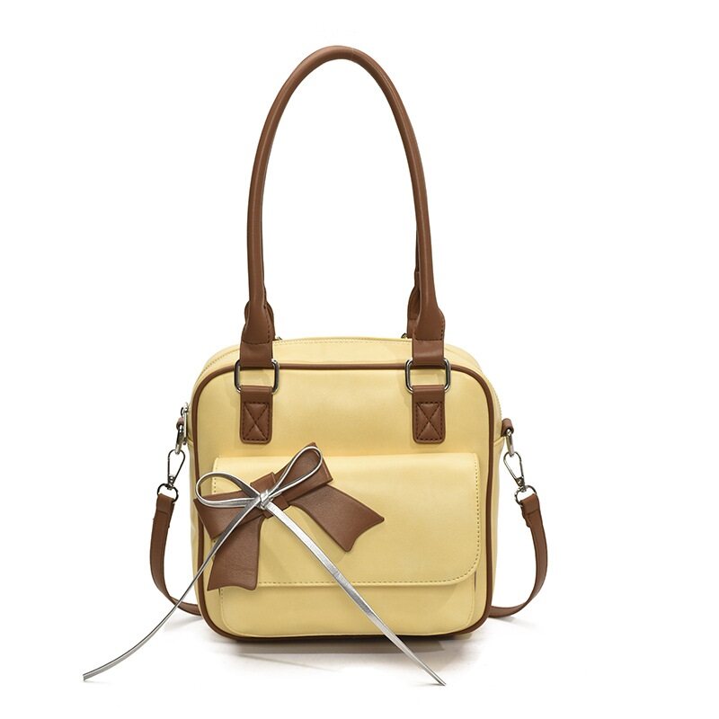 Yellow Bow Knot Handbag