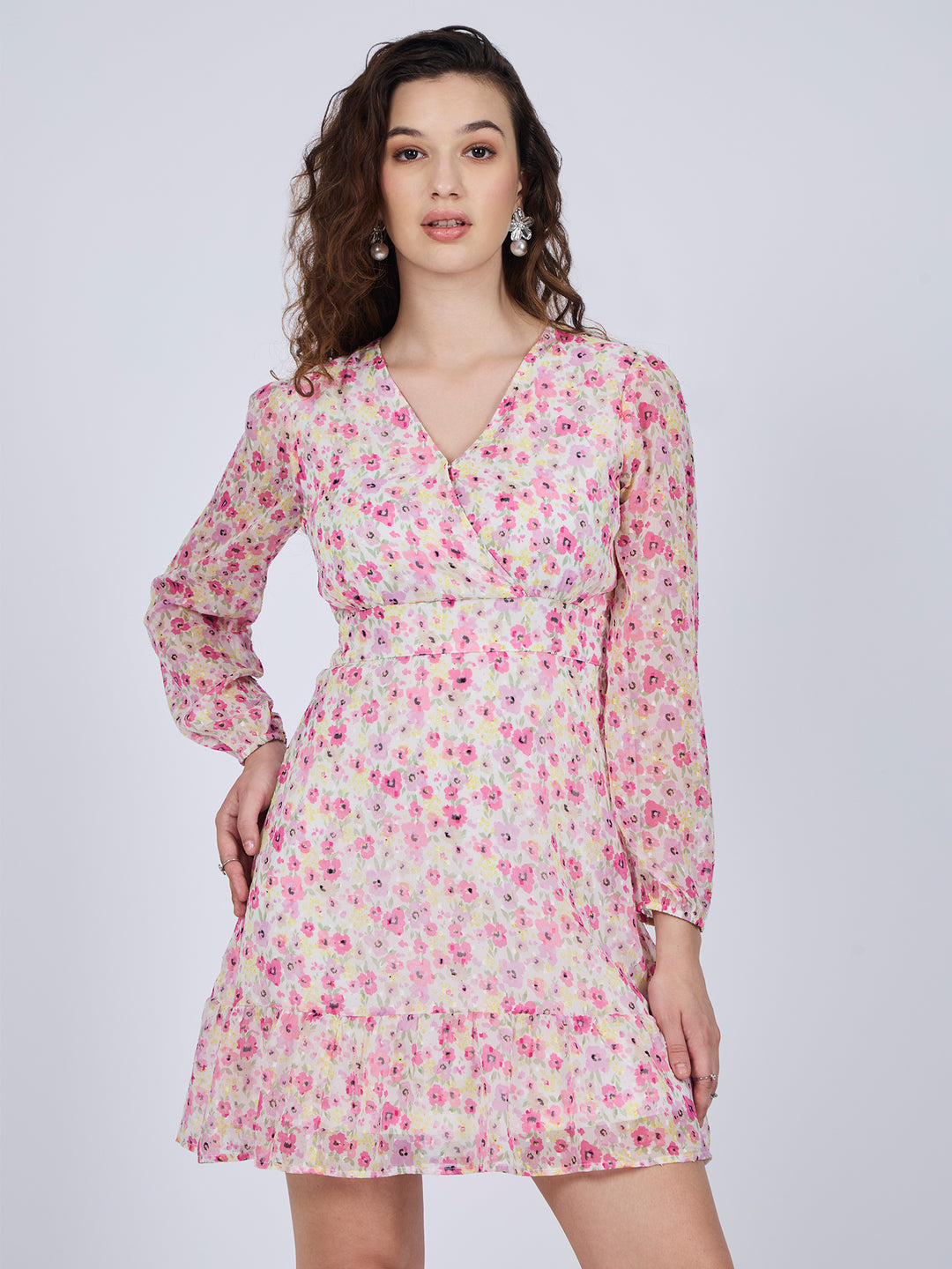 White Mini Aline Dress