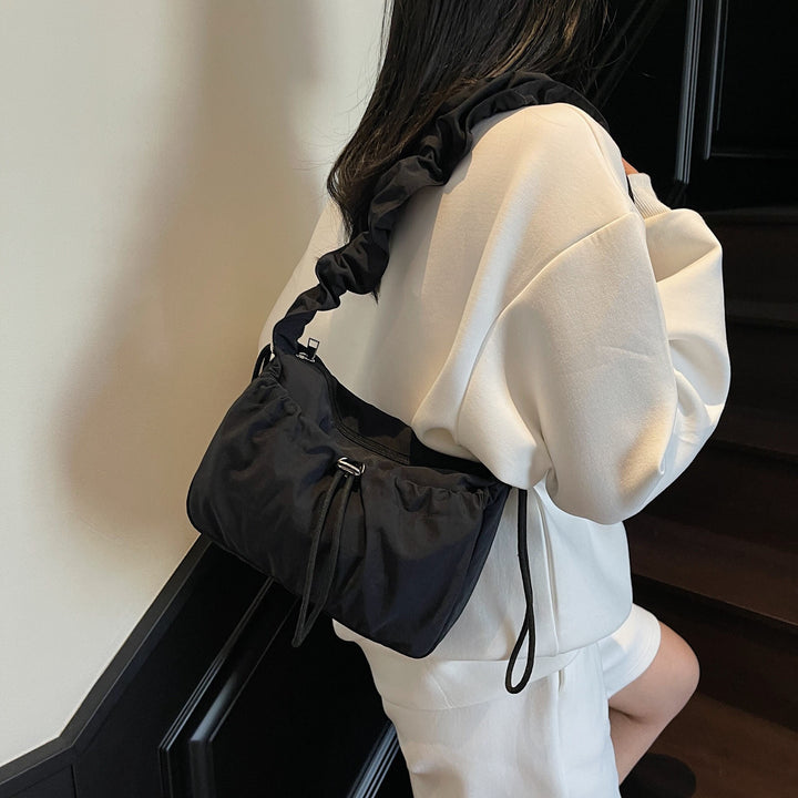 Black Shopper Shoulder Bag