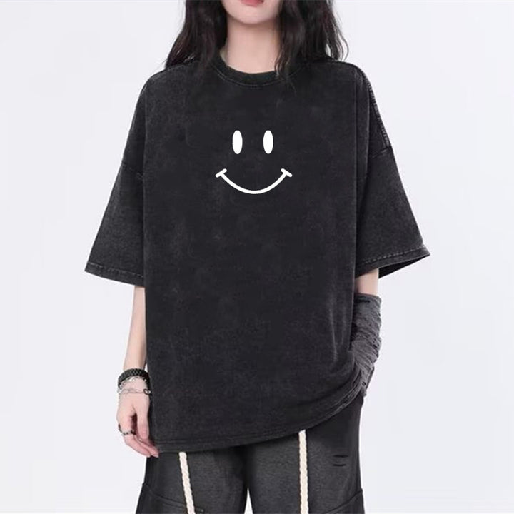 Black Chest Pribt Graphic Tshirt