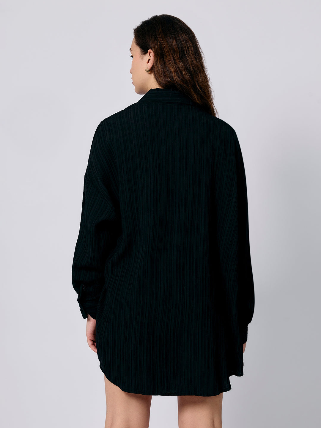 Black Over Sized Shirt