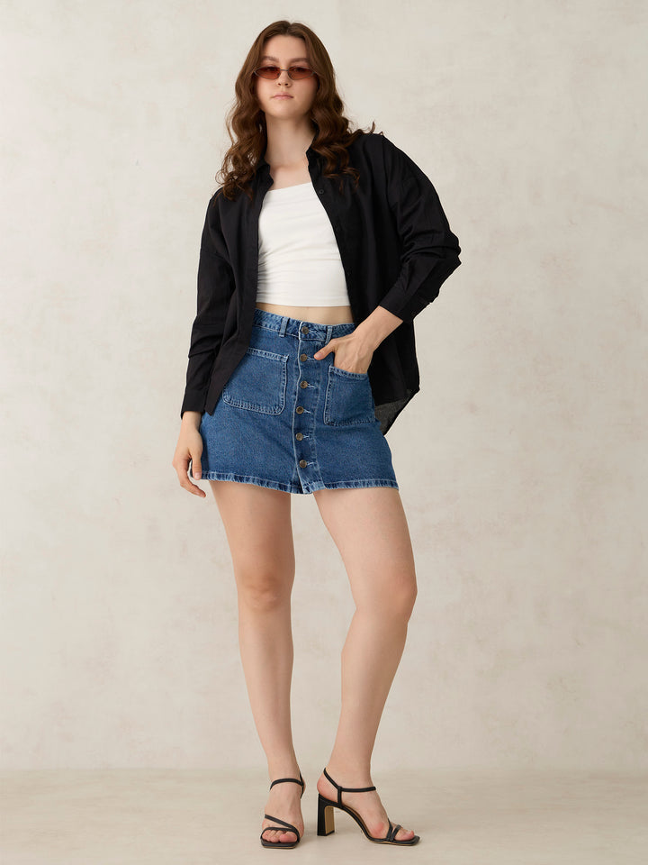 Black Oversized Shirt