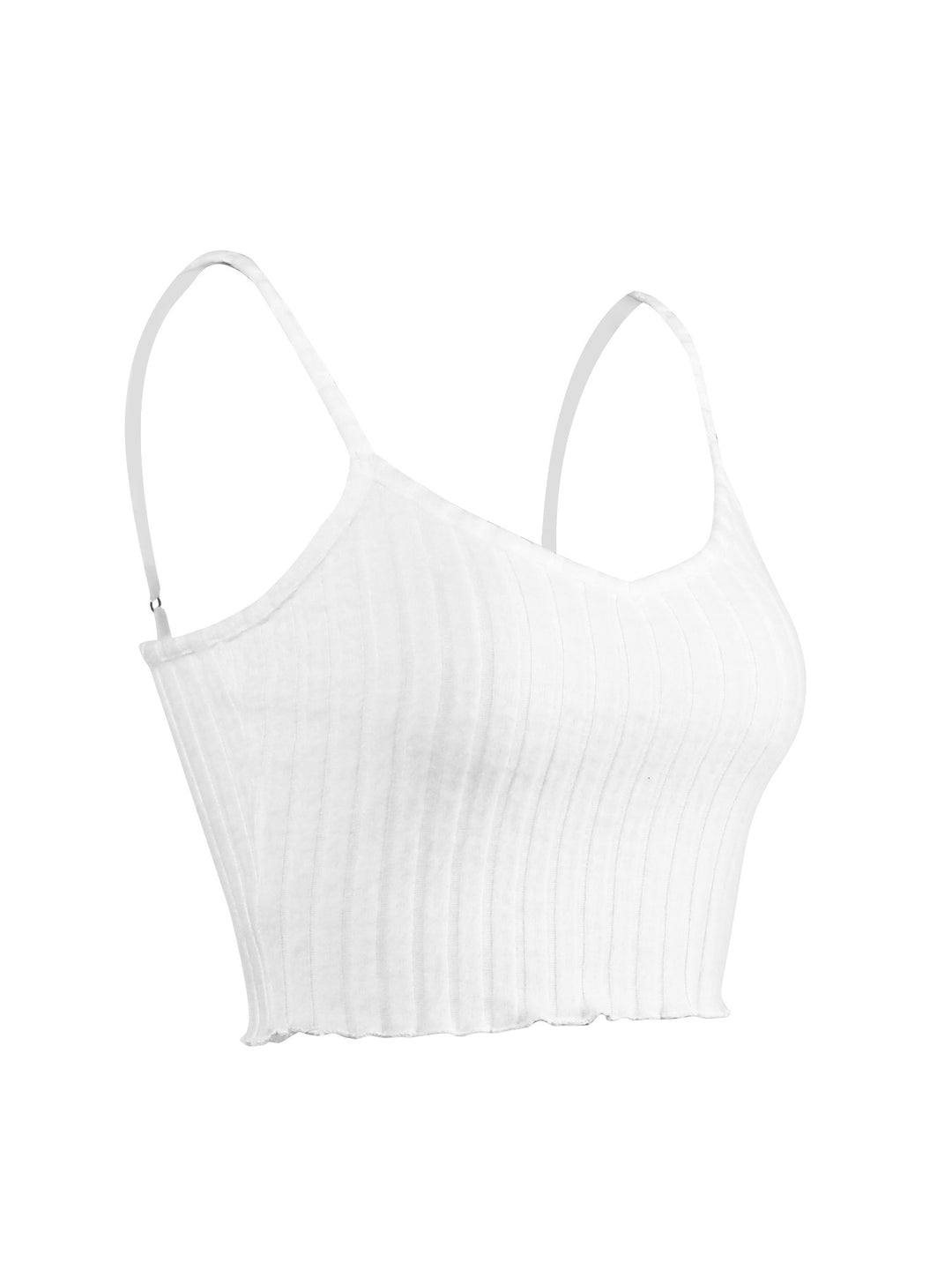 White Sheer Solid Camisole