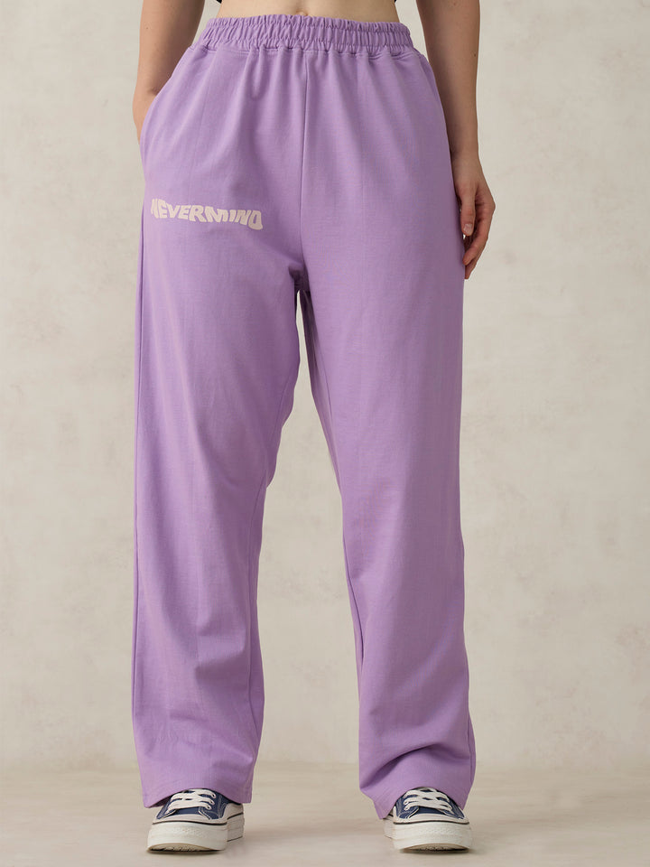 Lilac V Waistband Sweatpants