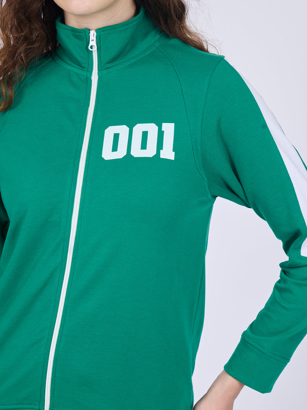 Green Squid Game Stripe Jogger Co-Ord Set
