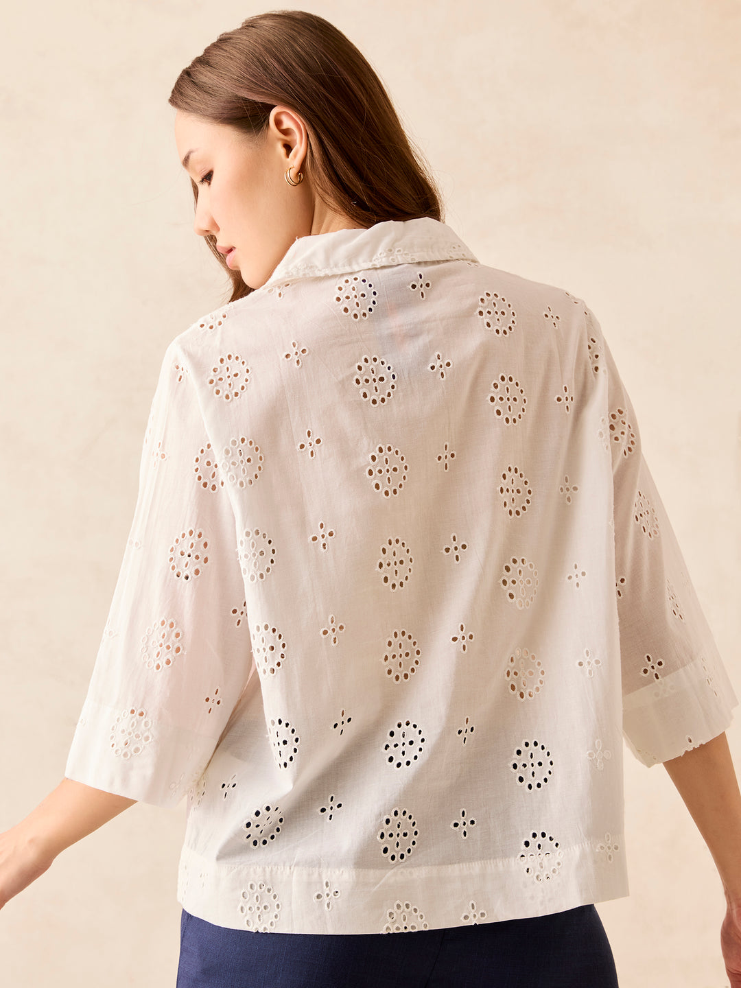 White Full Sleeved Shirt