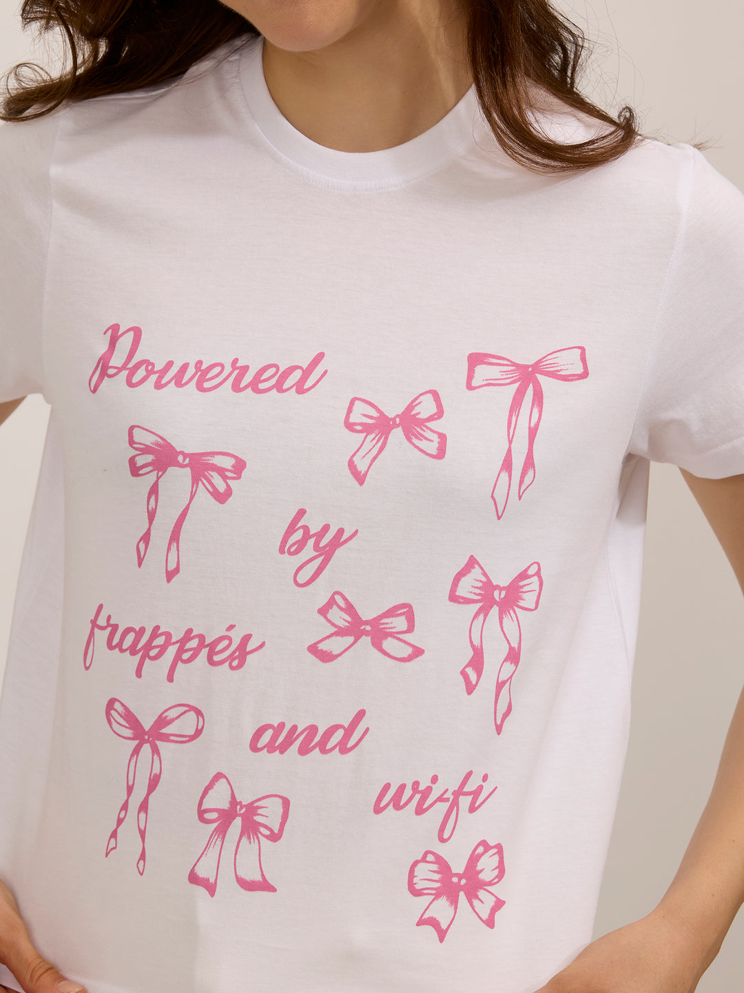 White Graphic Regular T-Shirt