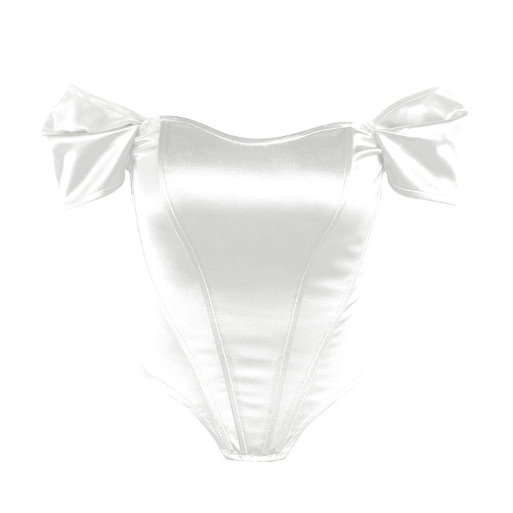 White Off Shoulder Corset