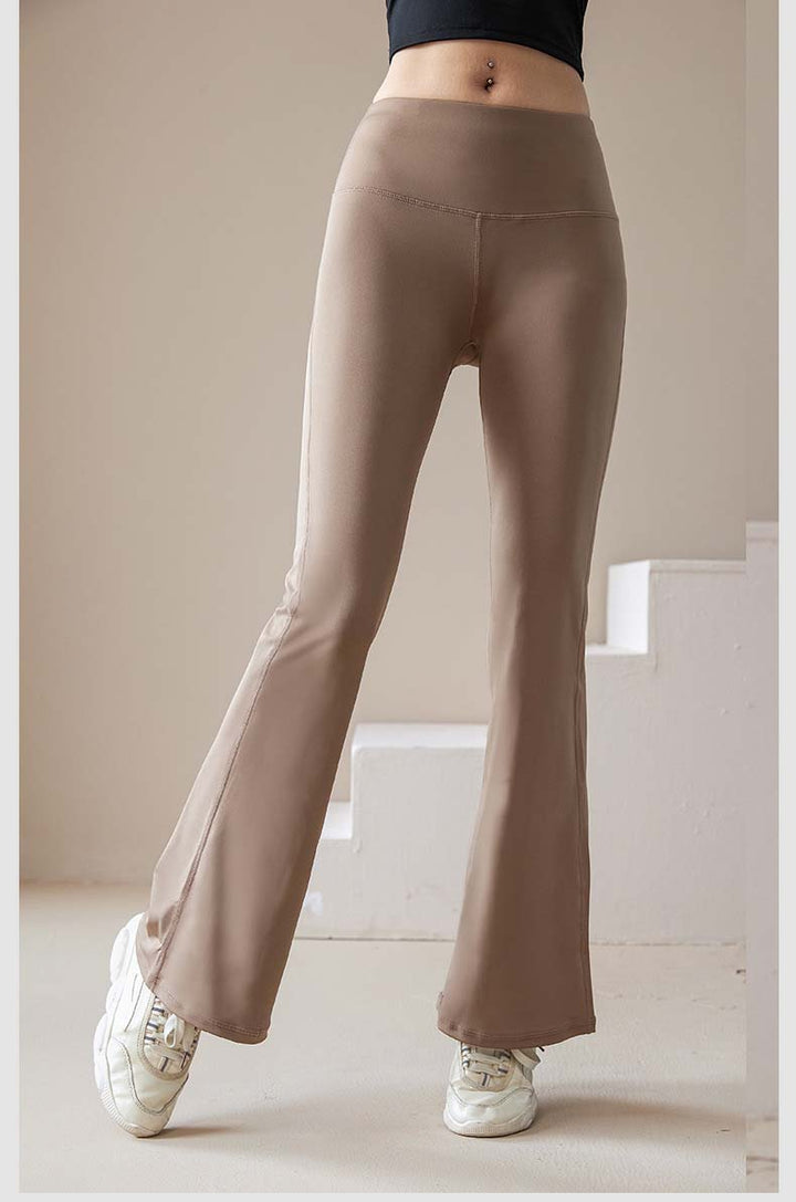 Brown Flared Trouser