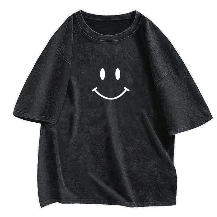 Black Chest Pribt Graphic Tshirt