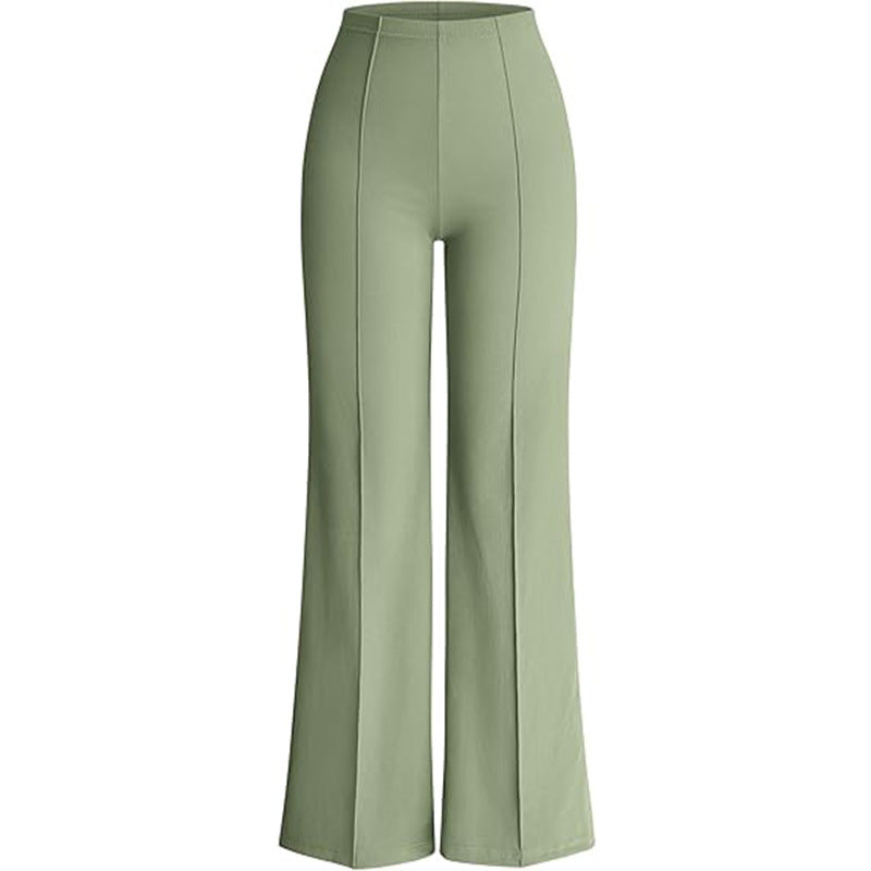 Aqua Flared Solid Pant