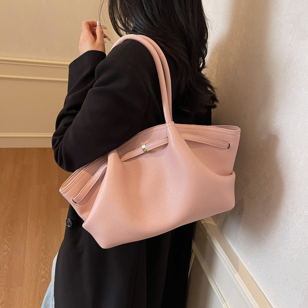 Pink Curveline Shoulder Bag