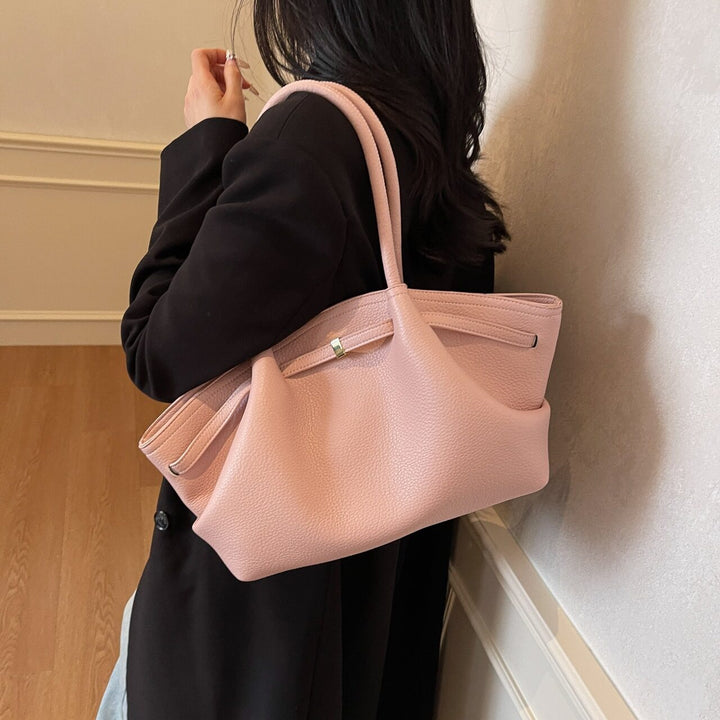 Pink Curveline Shoulder Bag