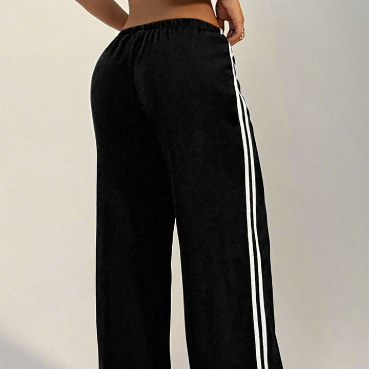 Black Pull On Sweatpants