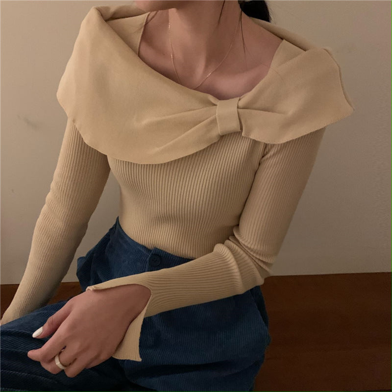 Cream Side Bow Top