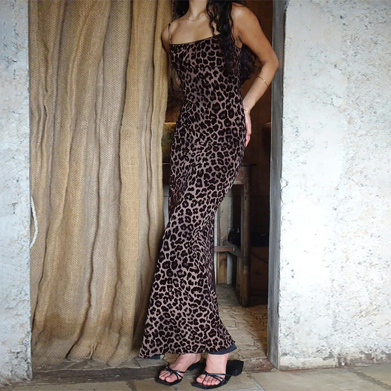 Multi Animal Printed Bodycon Dress