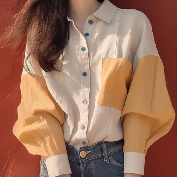 Multi Colour Blocked Shirt