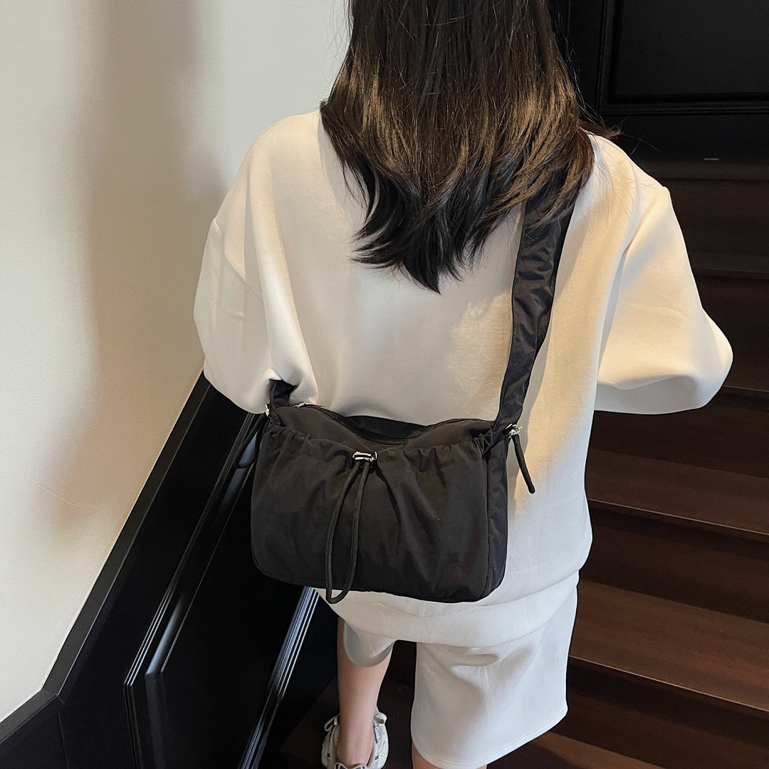 Black Shopper Shoulder Bag
