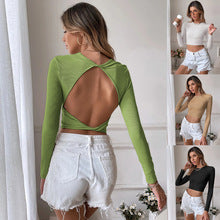 Green Full Sleeved Knit Top