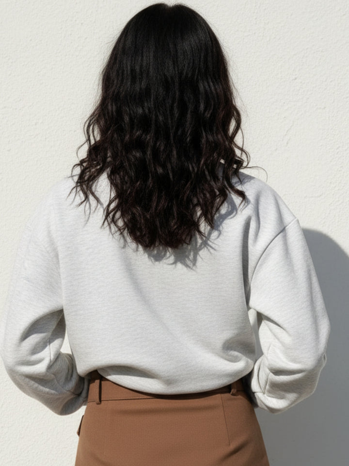 Off White Character Graphic Sweatshirt