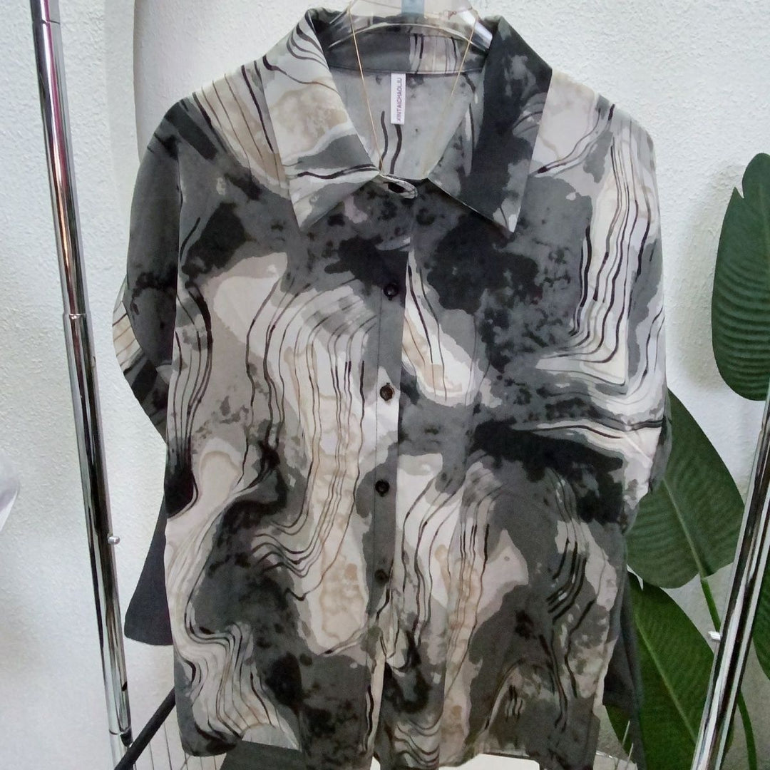 Multi Marble Printed Shirt