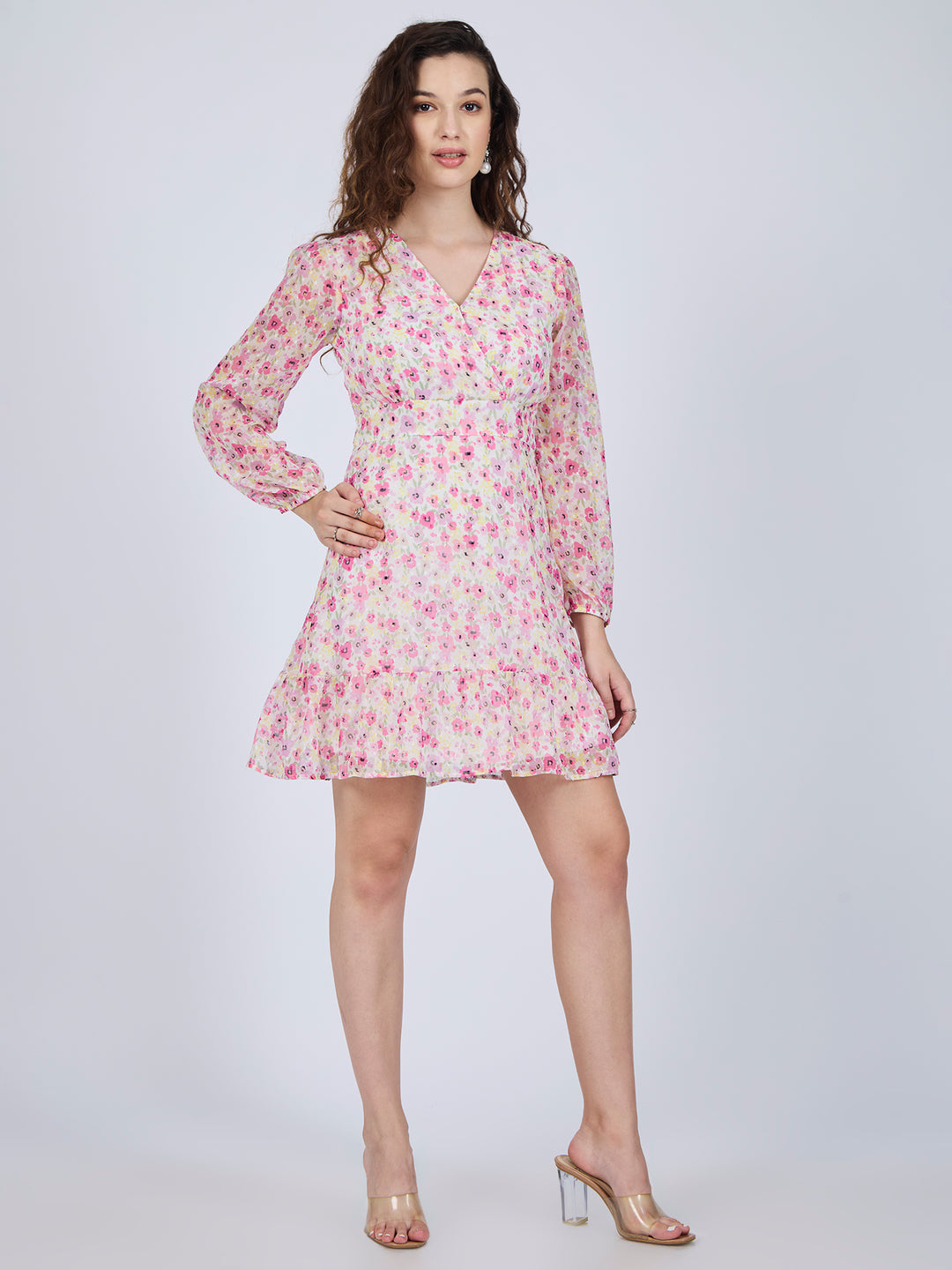 White Mini Aline Dress